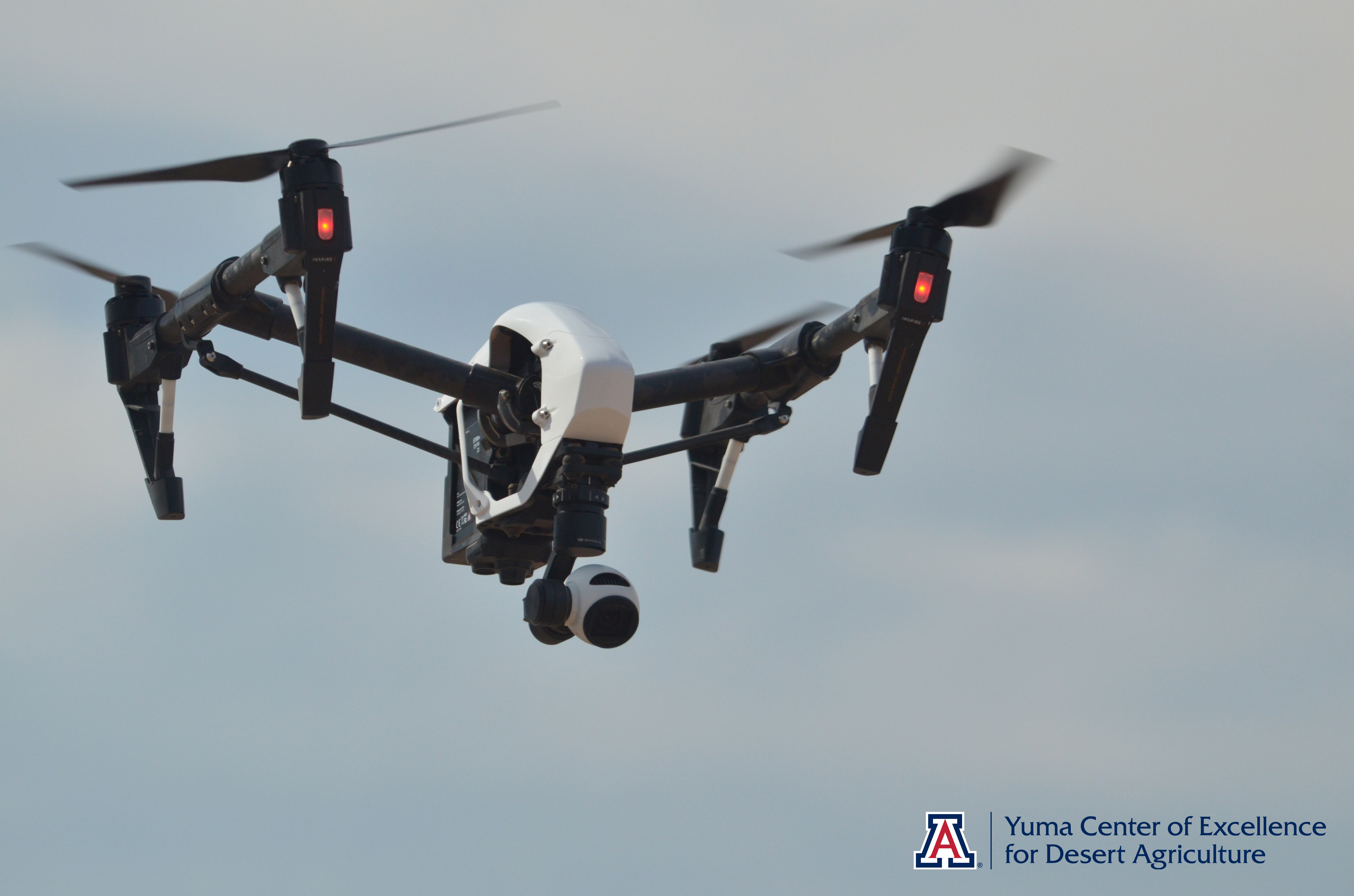 Yuma Center of Excellence for Drone Agriculture, drone in flight